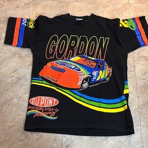 Vintage 90’s Jeff Gordon Motorsport Tradition NASCAR Tshirt Large Mens